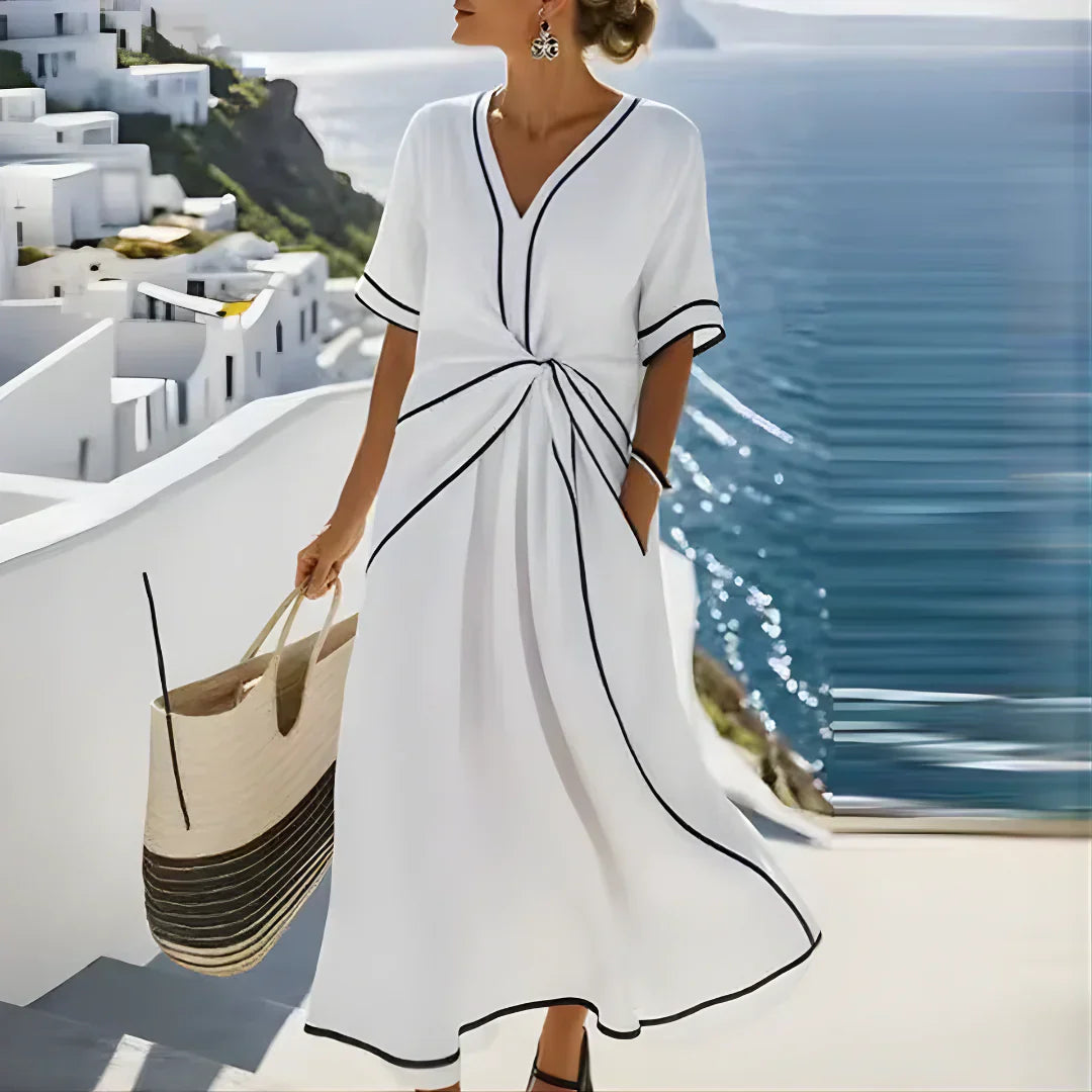 Sienna™ - Elegant Flattering Summer Dress