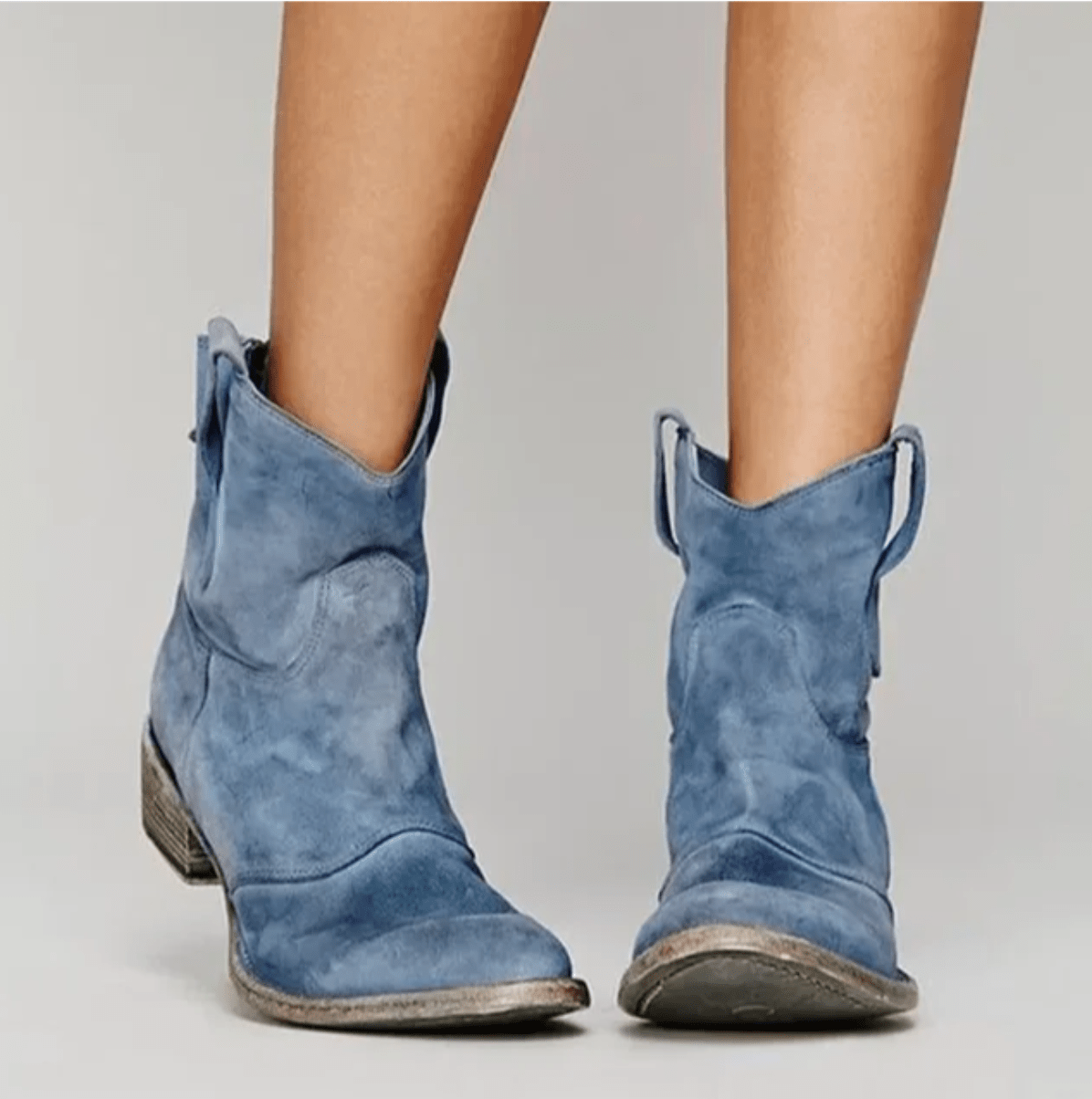 Maria - Botas ortopédicas de gamuza