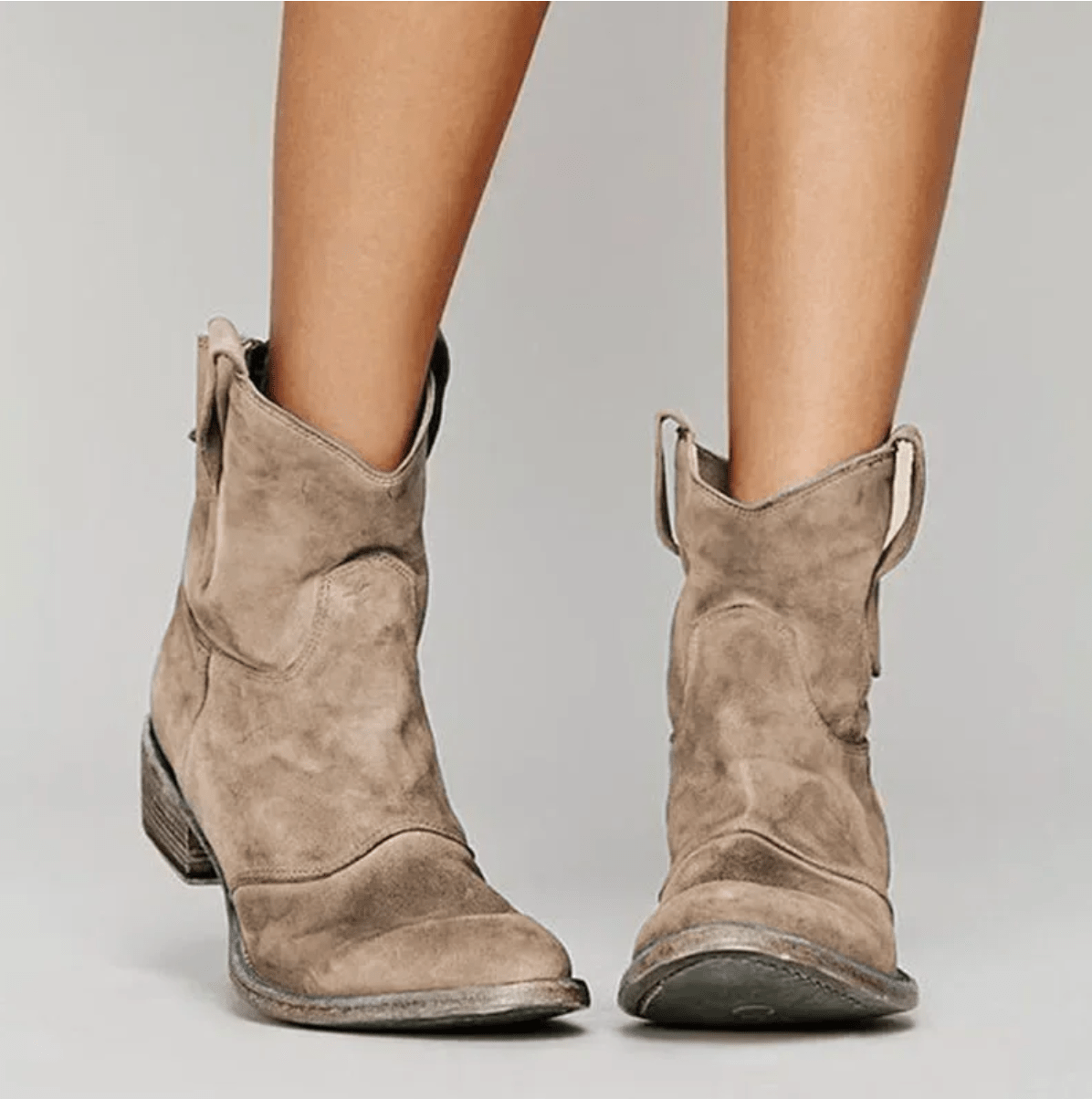 Maria - Botas ortopédicas de gamuza