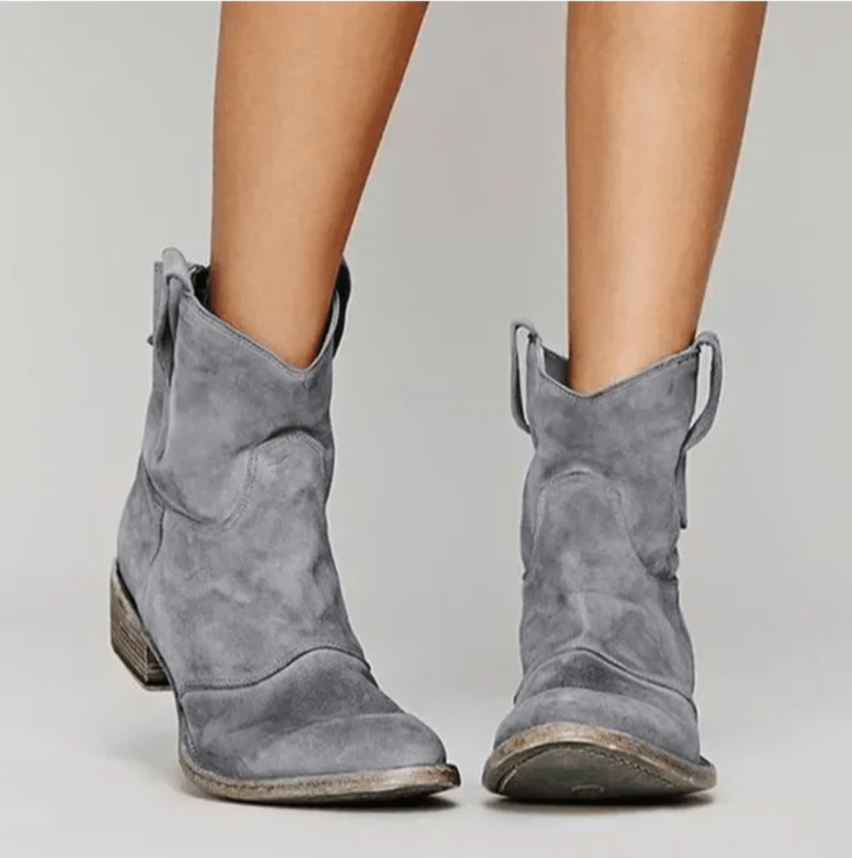 Maria - Botas ortopédicas de gamuza