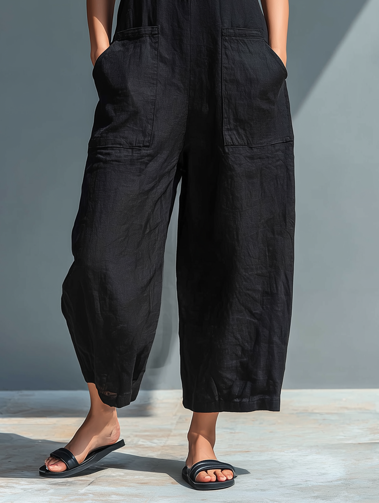 Adele | Long Garment with Pockets