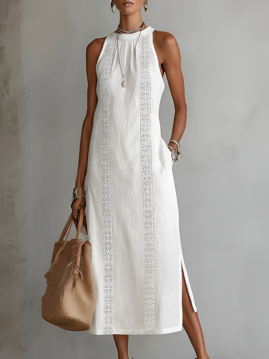 Gimena | Relaxed Embroidered Mandarin