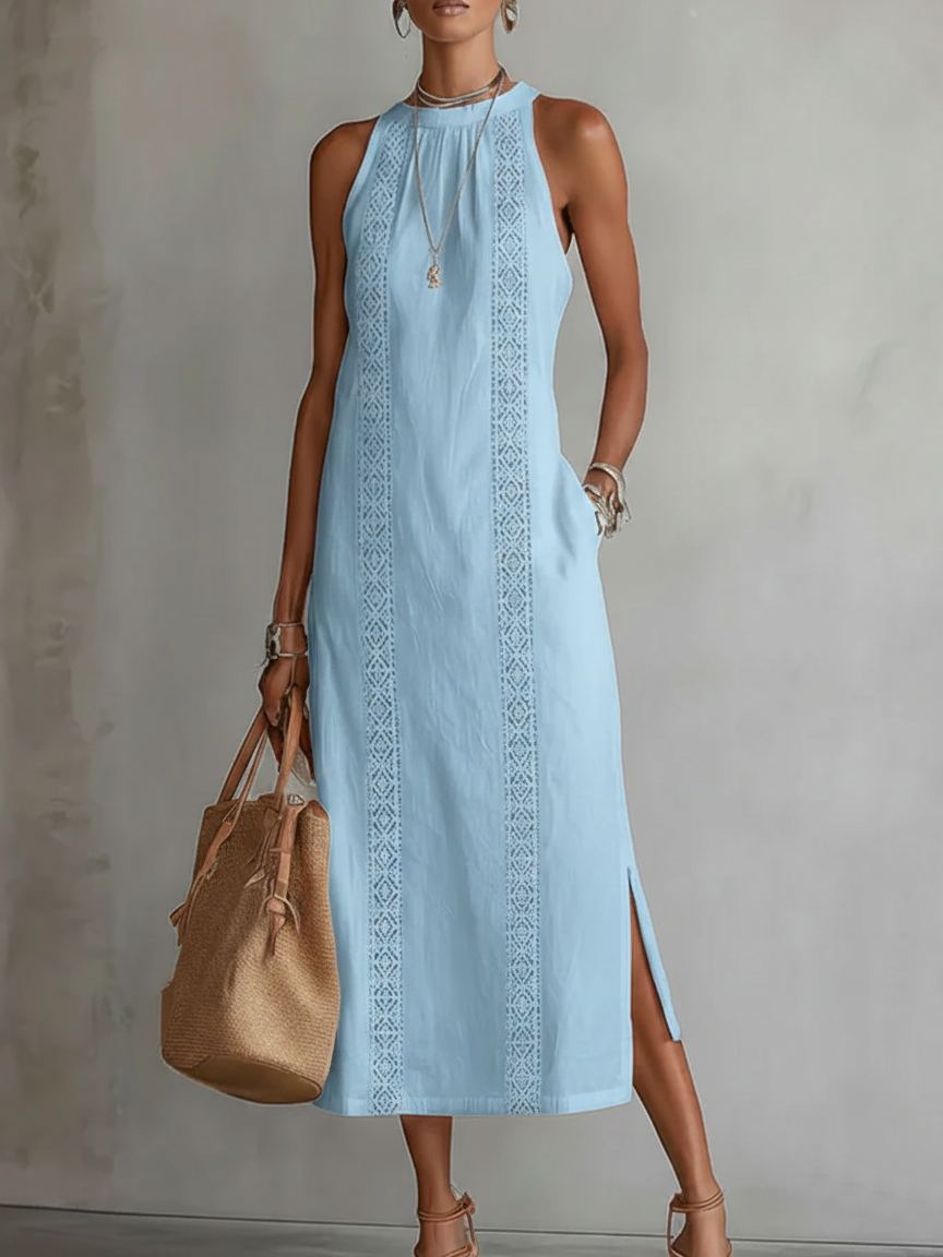 Gimena | Relaxed Embroidered Mandarin