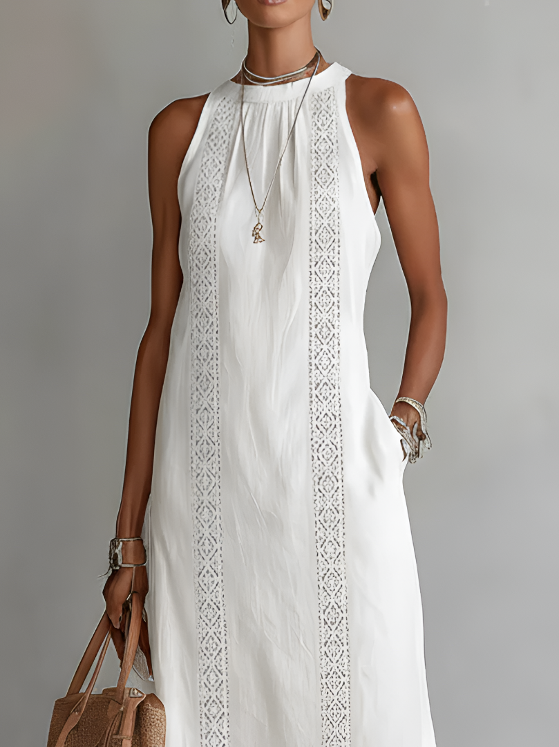 Gimena | Relaxed Embroidered Mandarin