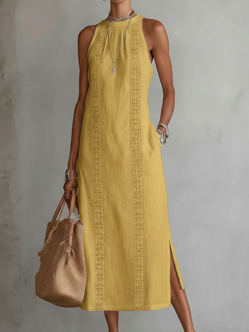 Gimena | Relaxed Embroidered Mandarin