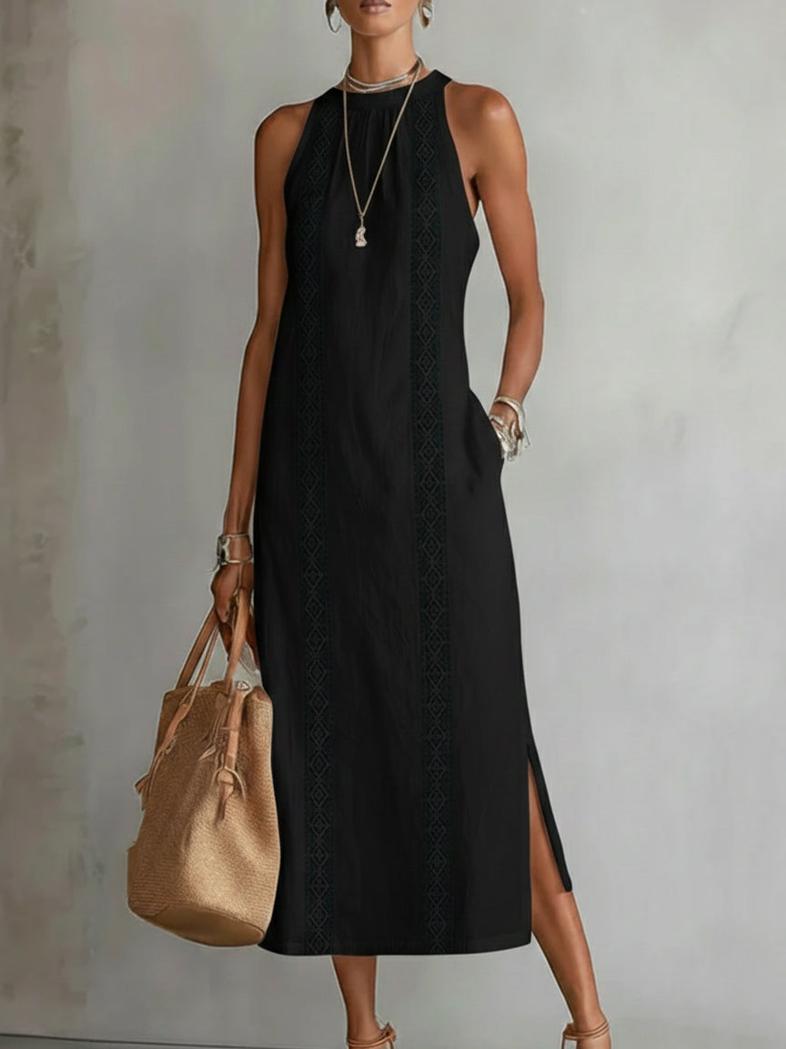 Gimena | Relaxed Embroidered Mandarin